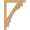 Ekena Millwork Merced Block Smooth Bracket, Western Red Cedar, 3 1/2"W x 32"D x 44"H BKT04X32X44MRC05SWR - alternate 3